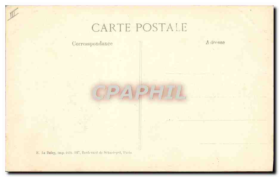 CPA Militaria Drapeau bavarois 10eme bataillon de chasseurs a pied — Rückseite