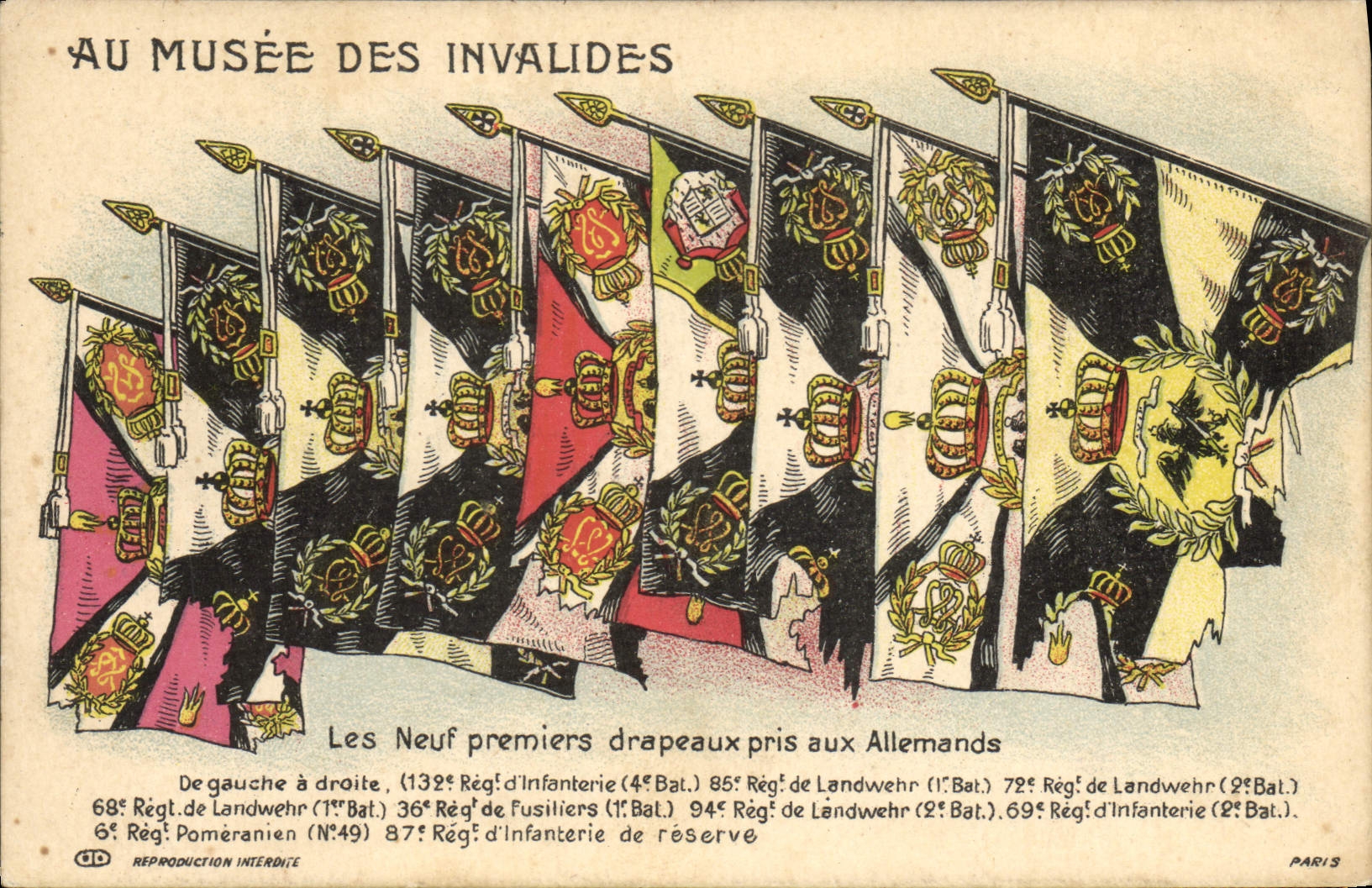 CPA Militaria Paris Musee des Invalides 