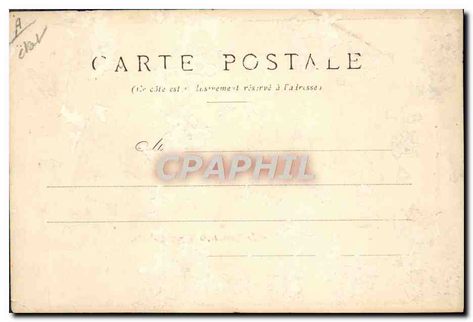 CPA Bateau Toulon Le Gymnote bateau sous marin — Verso