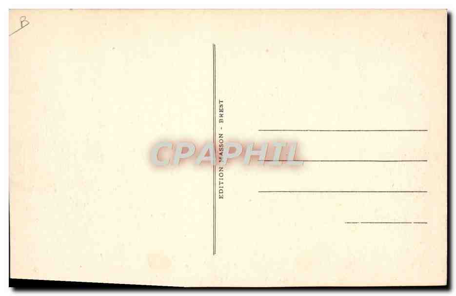 CPA Bateau Sous marin Surcouf — Verso