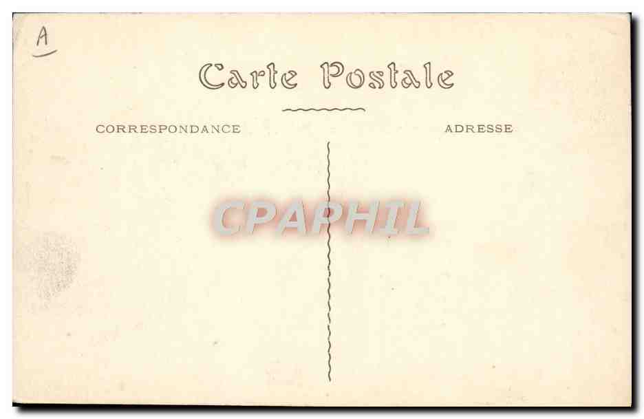 La Rochelle-Pallice — Sous-Marin dans l'Écluse — Éditeur non identifié, n° 279 — Verso