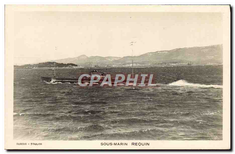 Sous-marin Requin — Toulon — Durois