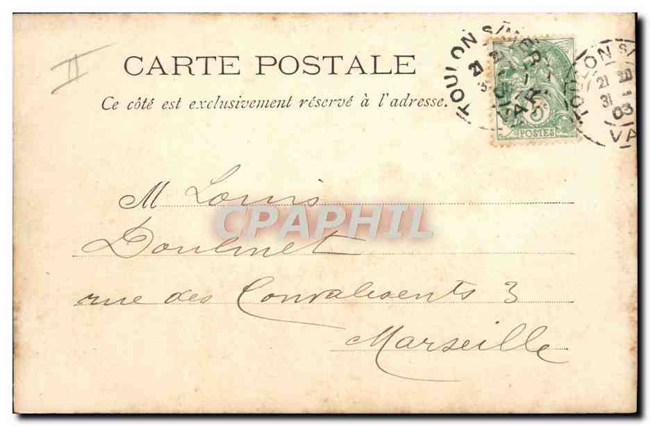 Le Torpilleur sous-marin Gustave Zédé — Marine militaire française — Maritus Bar, Toulon, n°62 — Reverso