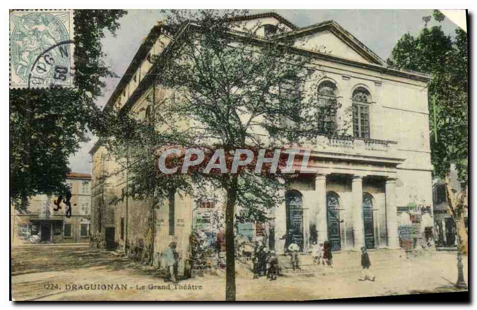 CPA Theatre Draguignan Le grand theatre 