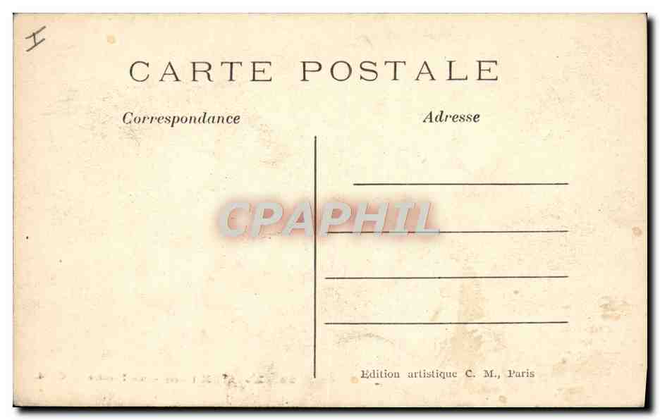 CPA Theatre Evreux — Verso