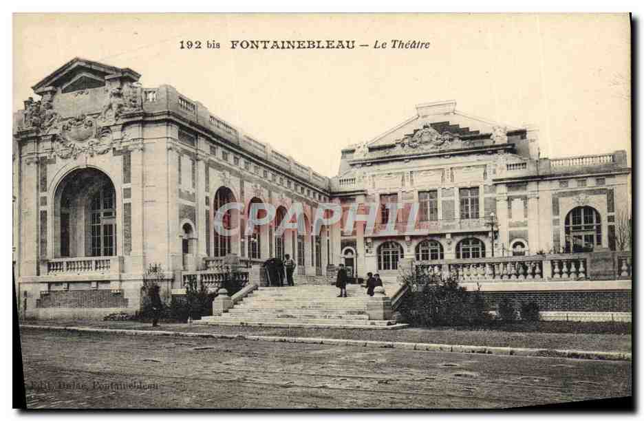 CPA Fontainebleau Le Theatre 