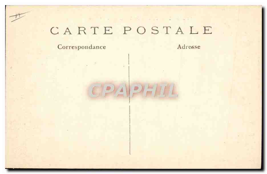 CPA Fontainebleau Le Theatre  — Verso