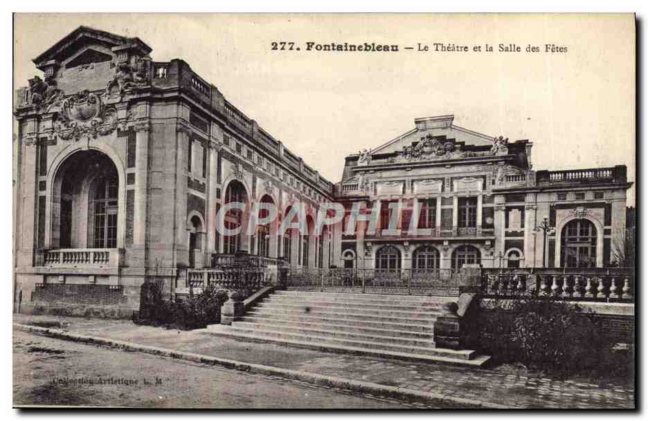 CPA Fontainebleau Le Theatre 