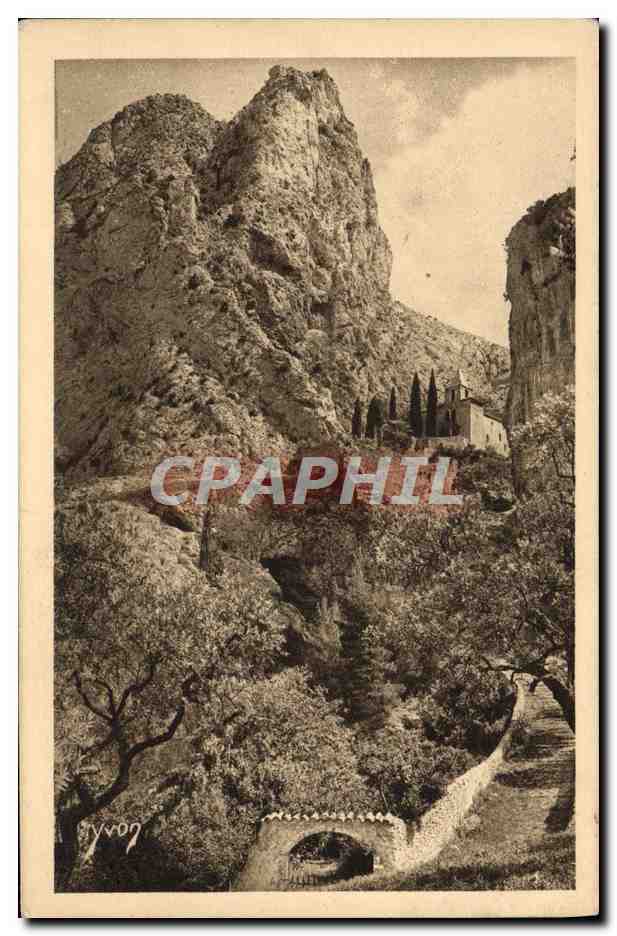 Moustiers-Sainte-Marie — Chapelle de Beauvoir — Édition d'Art YVCON, Paris