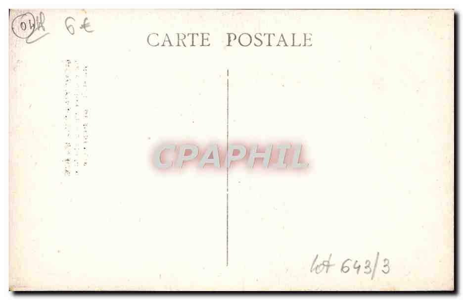 CPA Moustiers Sainte Marie Le Clocher Vu Du Chemin De ND de Beauvoir  — Verso