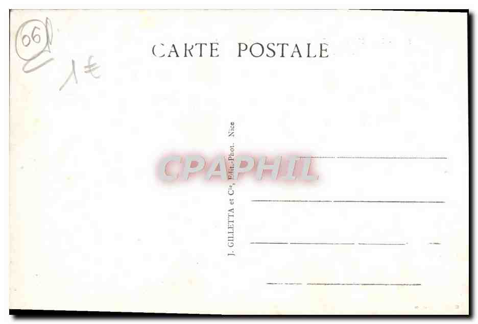 CPA Nice La Nouvelle Eglise Russe Russie Russia — Rückseite