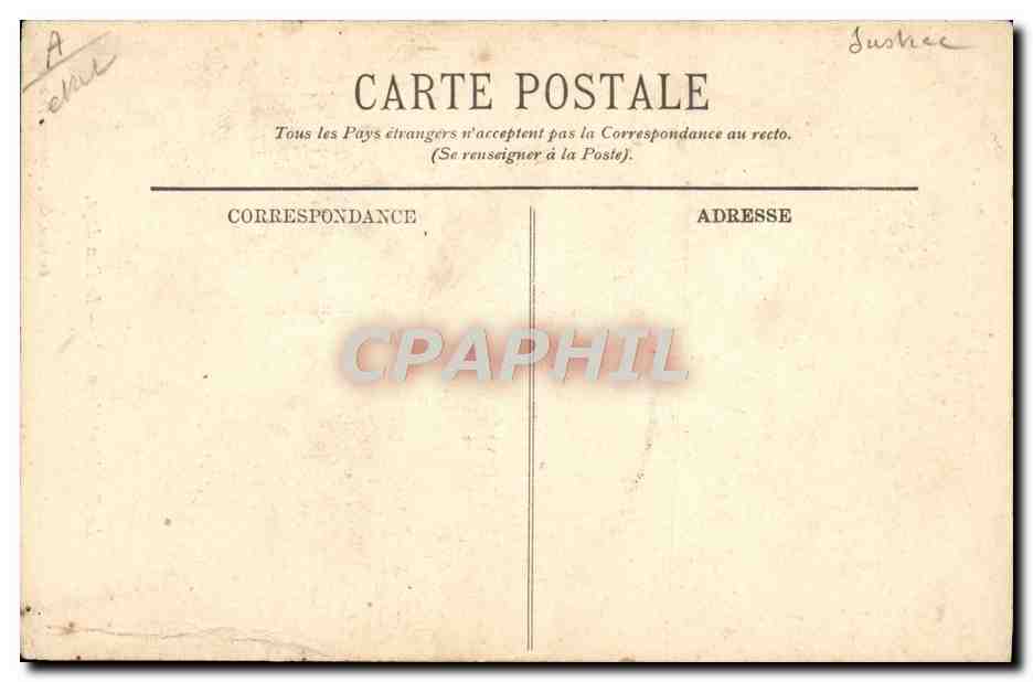 CPA Justice Le President Magnaud Le bon juge — Verso