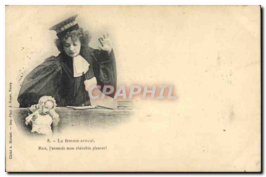 CPA Justice Fantaisie Avocat Juge Femme