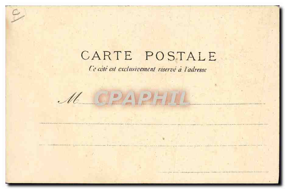Paris — Jules Quérin sur son fort — éditeur non identifié — Verso