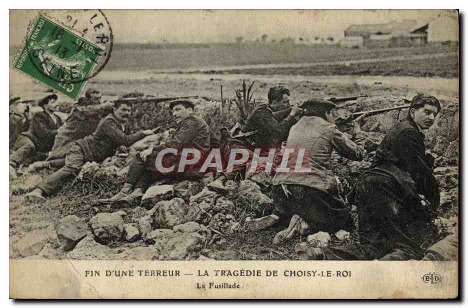 La Fusillade — La Tragédie de Choisy-le-Roi — Éditeur E.P.D.