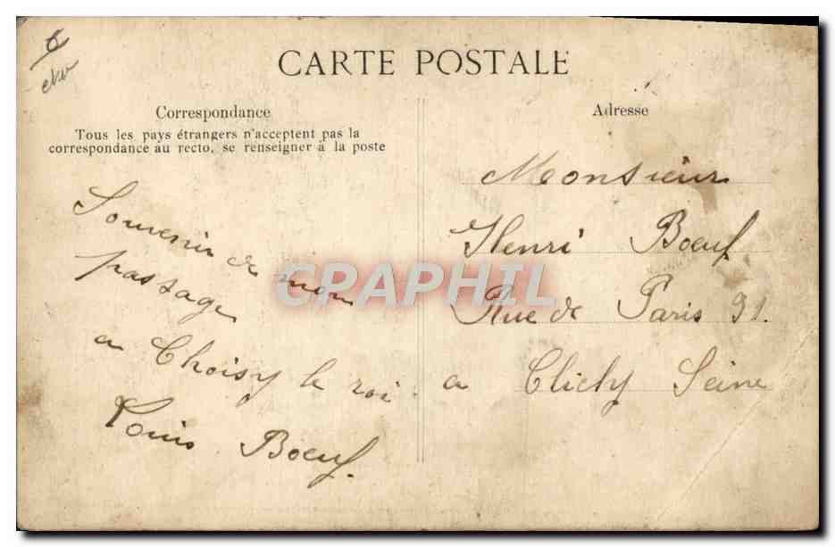 La Fusillade — La Tragédie de Choisy-le-Roi — Éditeur E.P.D. — Verso