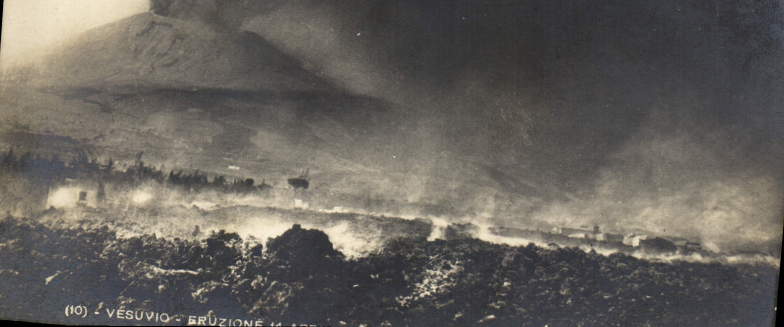 Éruption du Vésuve — 14 avril 1944 — T.A.M. (Produzione Italiana)