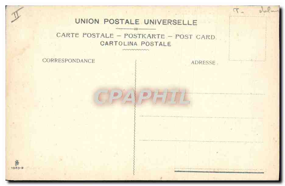 Éruption du Vésuve – Avril 1906 — A. Seracchi – Milano, n° de série BOSCOTRECASE — Verso