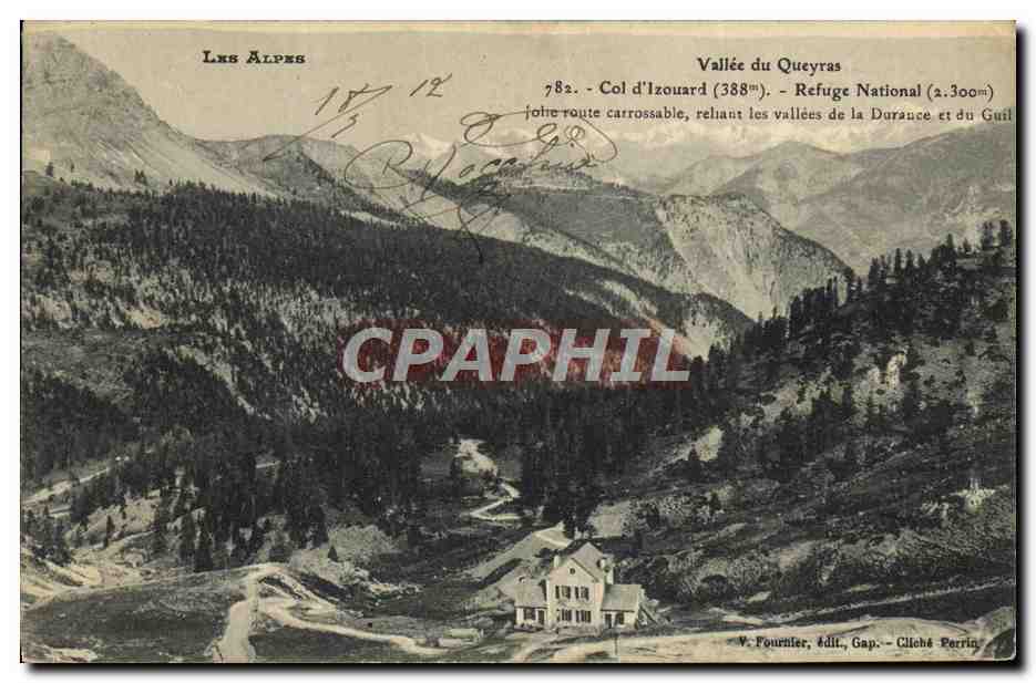 CPA Alpinisme Vallee du Queyras Col d'Izouard refuge national 