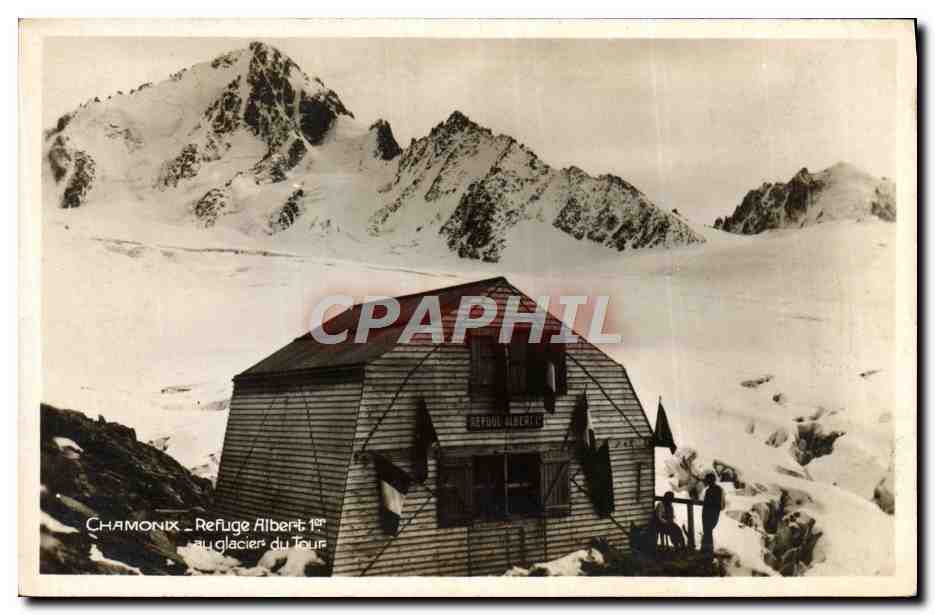 Chamonix - Refugio Albert 1er au glacier du Tour — Édition Biligier-Jaeger