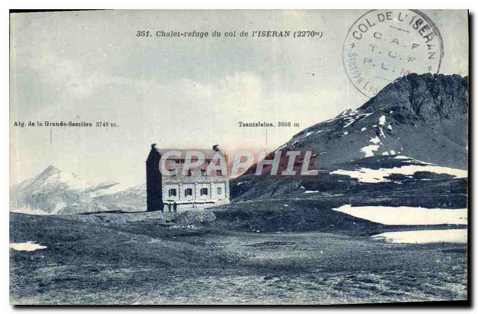 CPA Alpinisme Chalet refuge du col de l'Iseran