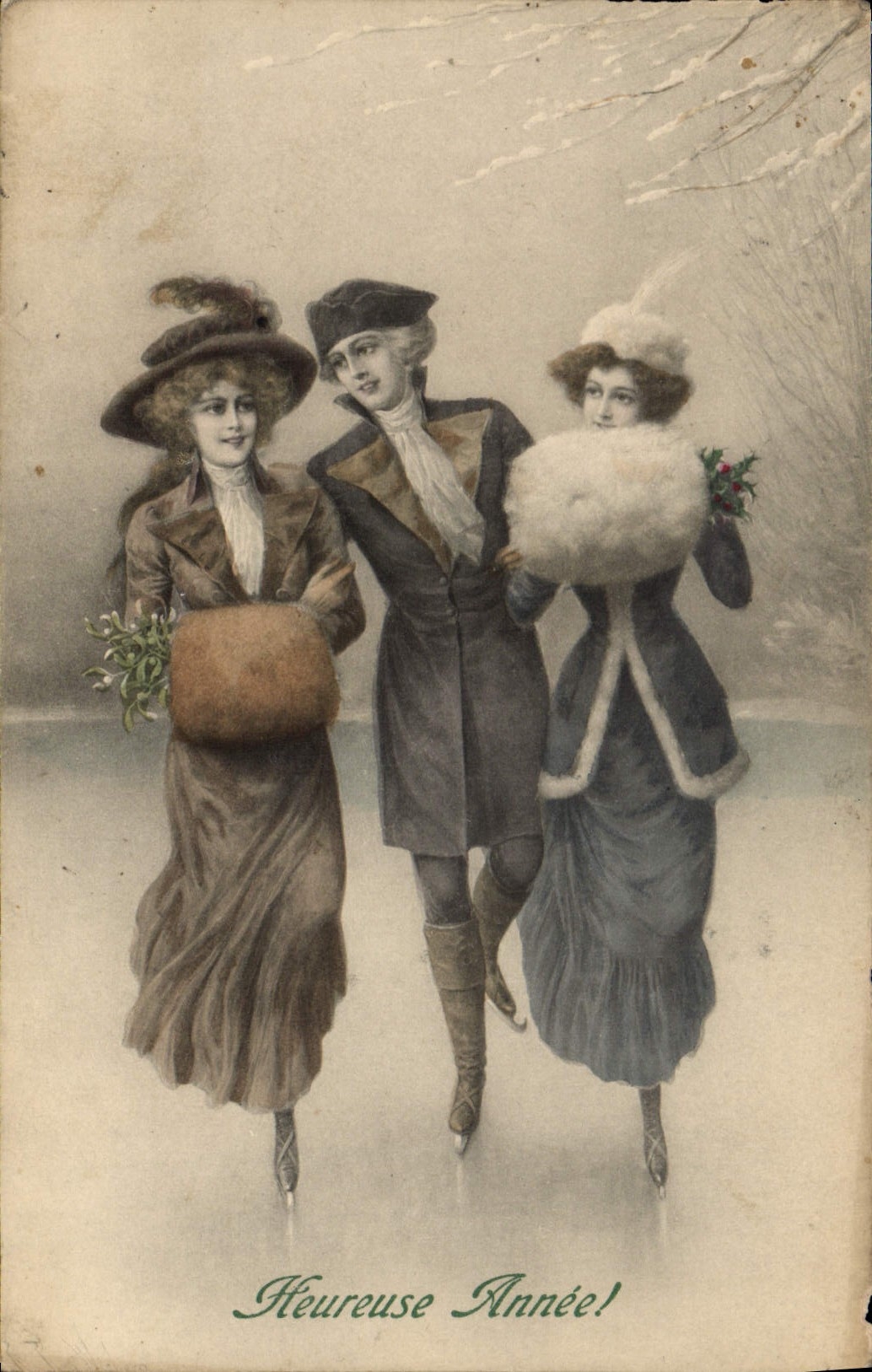 CPA Sports d'hiver Patinage Femmes 