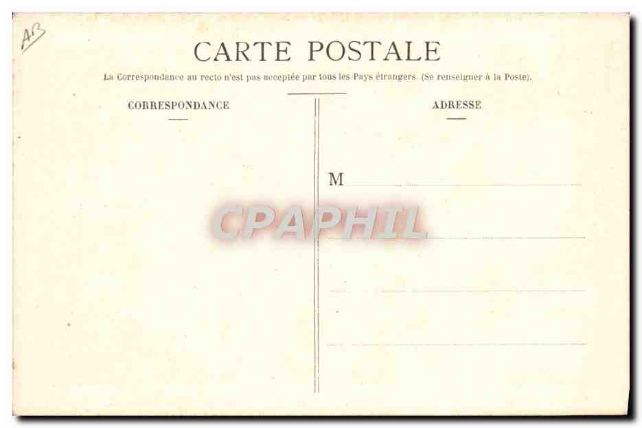Le Palais de Glace — scène de patinage — éditeur Marecmaux, n° série 5 à 7 — Verso