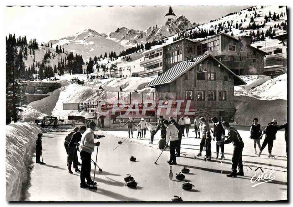 Courchevel — Patinoire et pistes de la Chouca — Éditions Estel