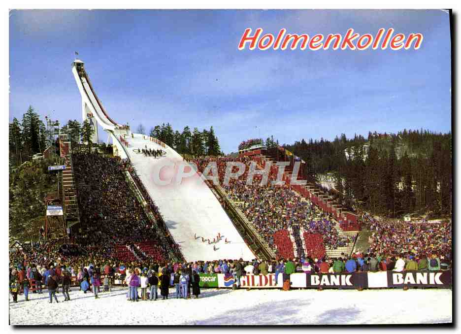 CPM Sports d'hiver Holmenkollen Norway Holmenkollen ski jump 