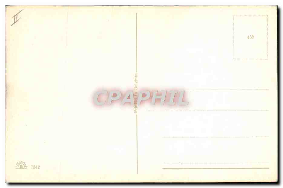 Schiff auf See — Segelboot auf See — Verlag CPAPHIL, Nr. 7849 — Rückseite