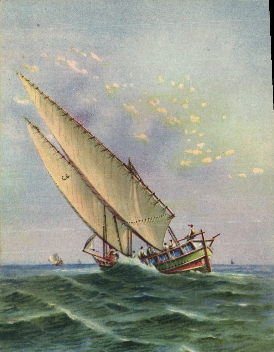 CPA Bateau Voilier Sailing boat Malta Malte