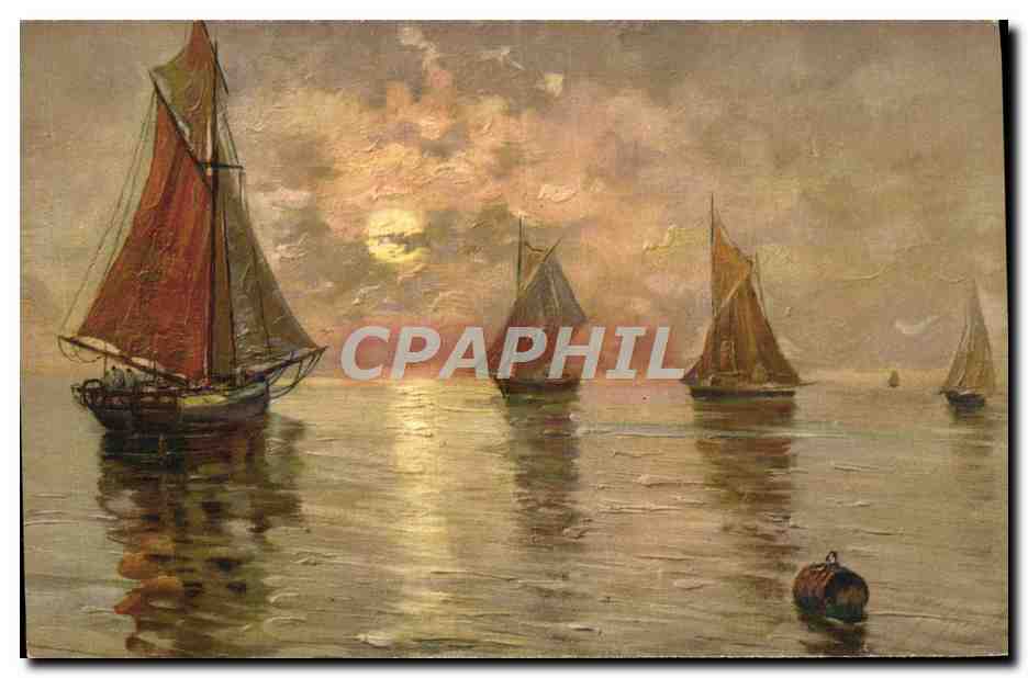 CPA Bateau Voilier 