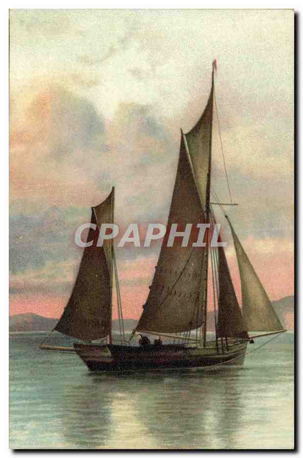 CPA Bateau Voilier 