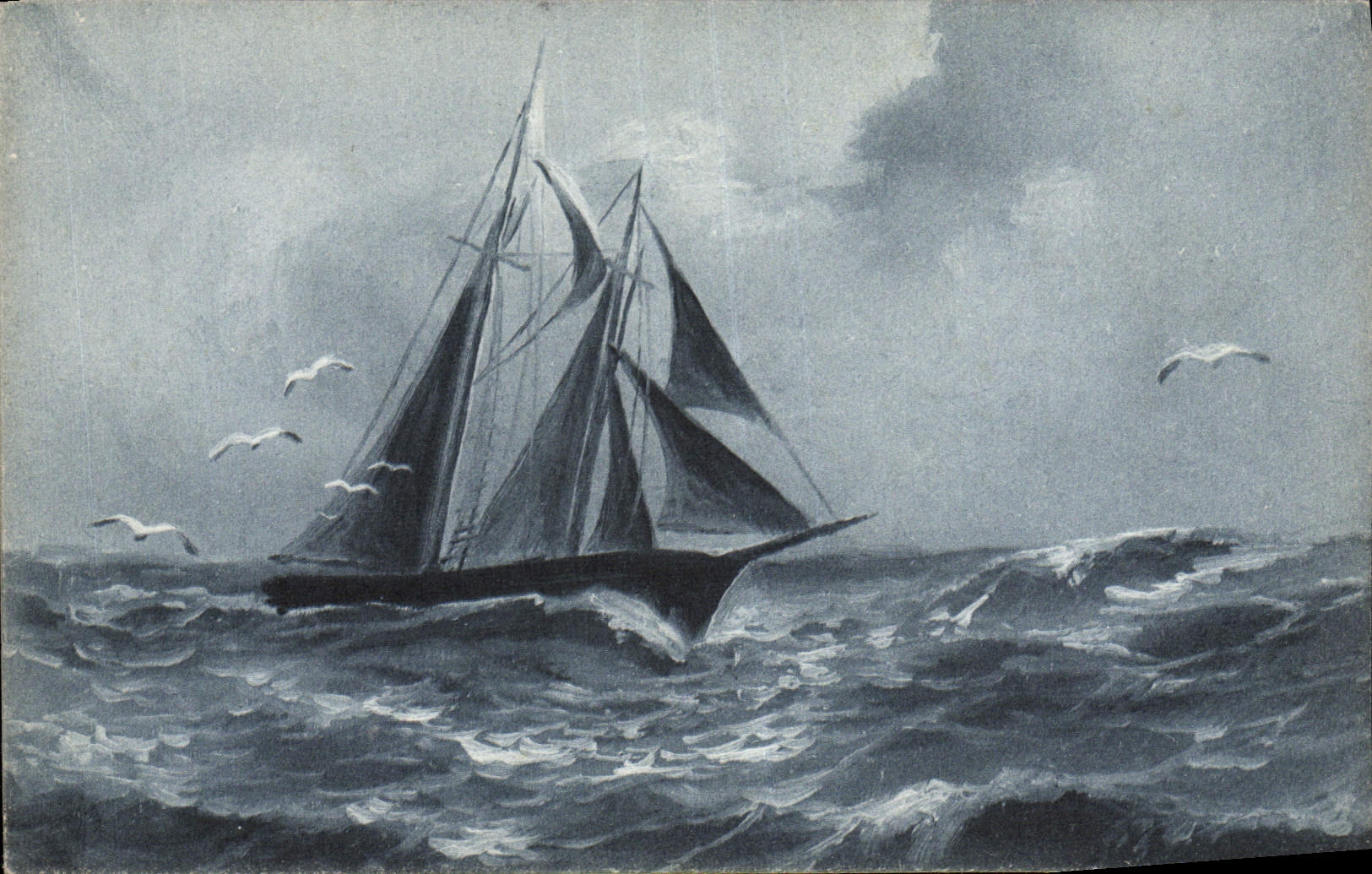 CPA Bateau Voilier 