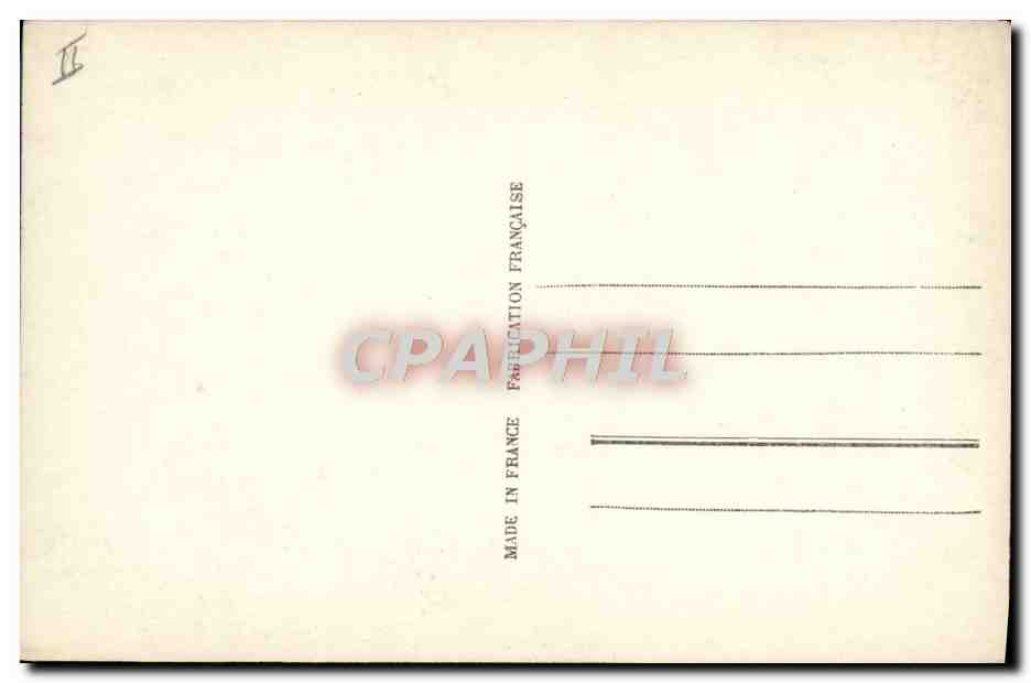 CPA Femme — Back