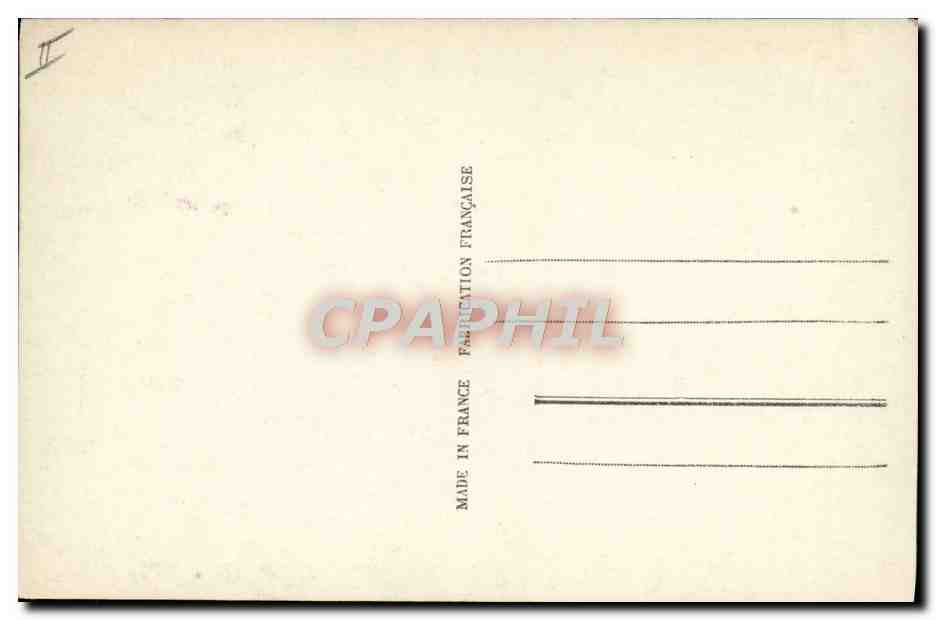CPA Femme nu erotique  — Verso
