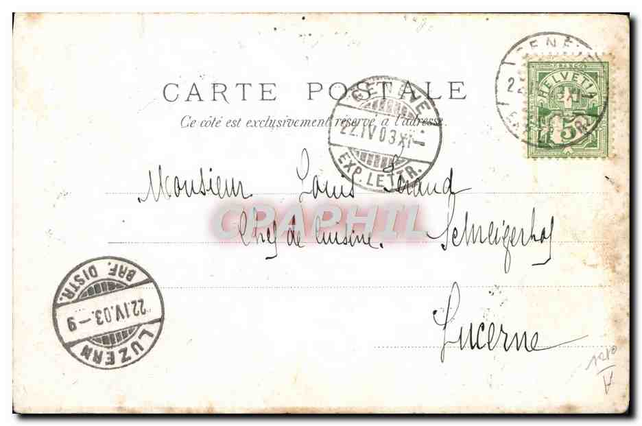 CPA Militaria Garde Republicaine Musique  — Verso
