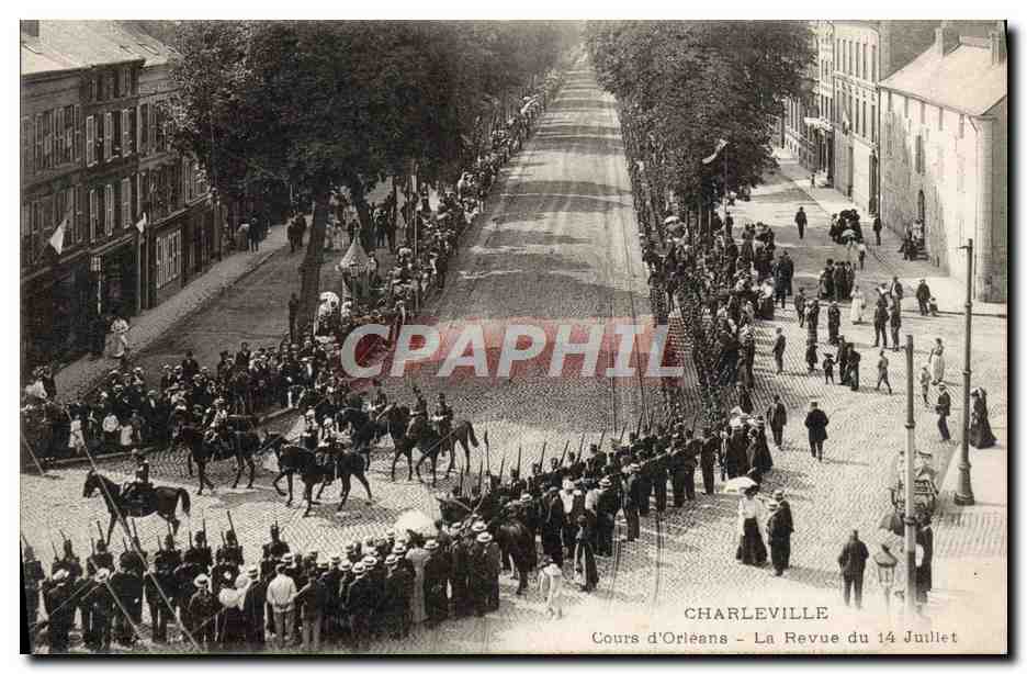 Charleville - Cours d'Orléans - La Revue du 14 Juillet