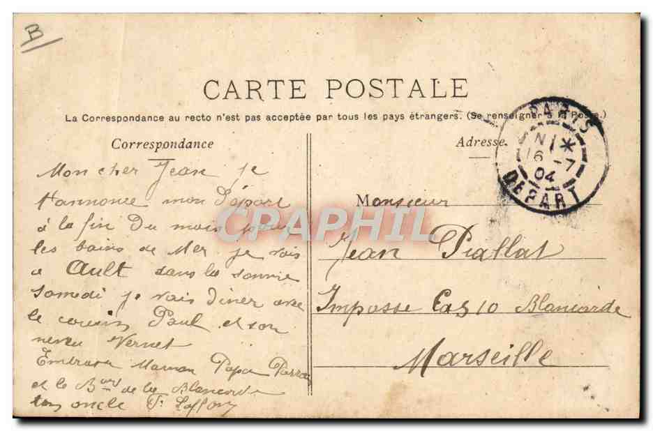 Musique de la Garde Républicaine — Chef : M. Gabriel Parès — Éditeur Ch. Schraech, Paris, 1904 — Achterkant