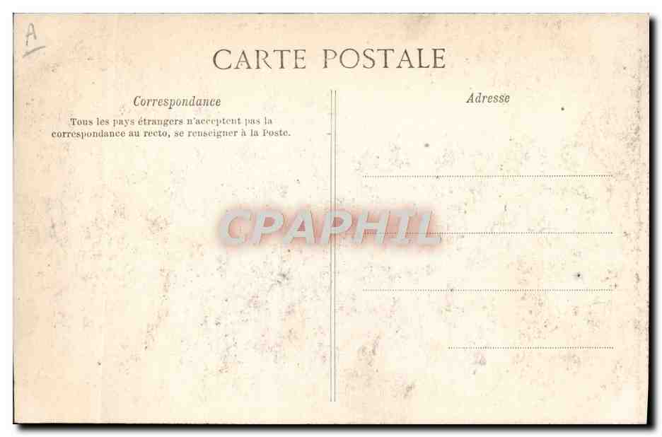Musique de la Garde Républicaine — Chef : M. Gabriel Parès — 1906 — Ch. Debrouck, Paris — Verso