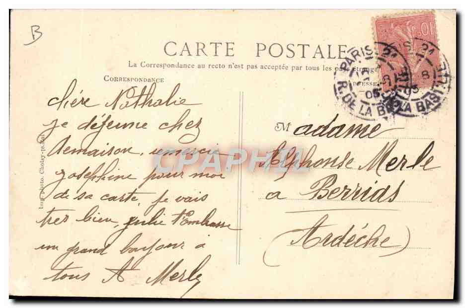 Musique de la Garde Républicaine — Chef M. Gabriel Parès — Ch. Debazet, Paris — Reverso