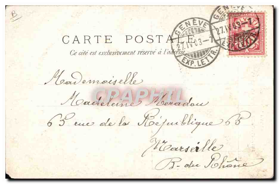 Musique de la Garde Républicaine — Directeur G. Parès — Édit. P. Tellier, Genève — Verso