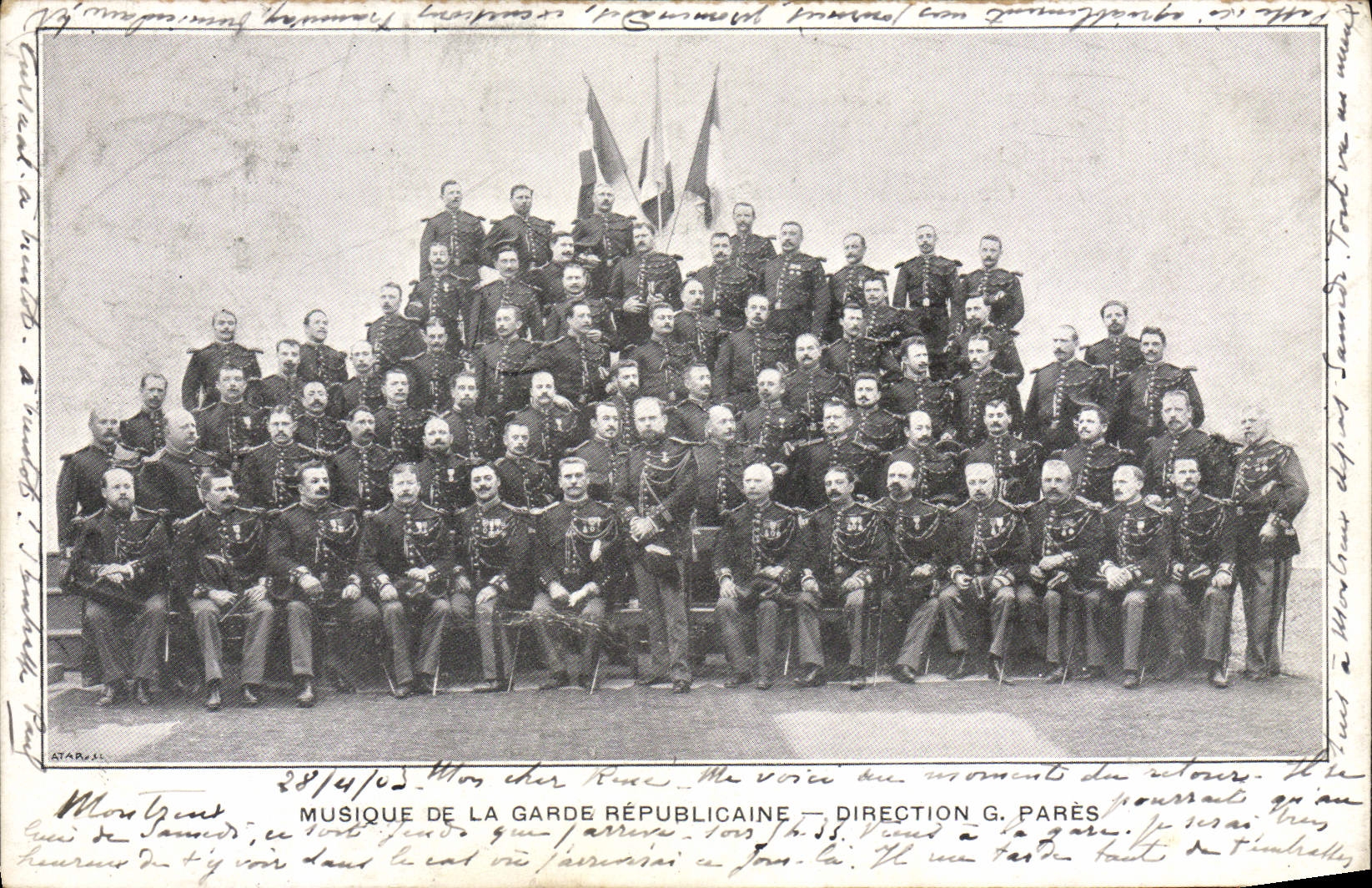 Musique de la Garde Républicaine — Direction G. Parès — Montreux