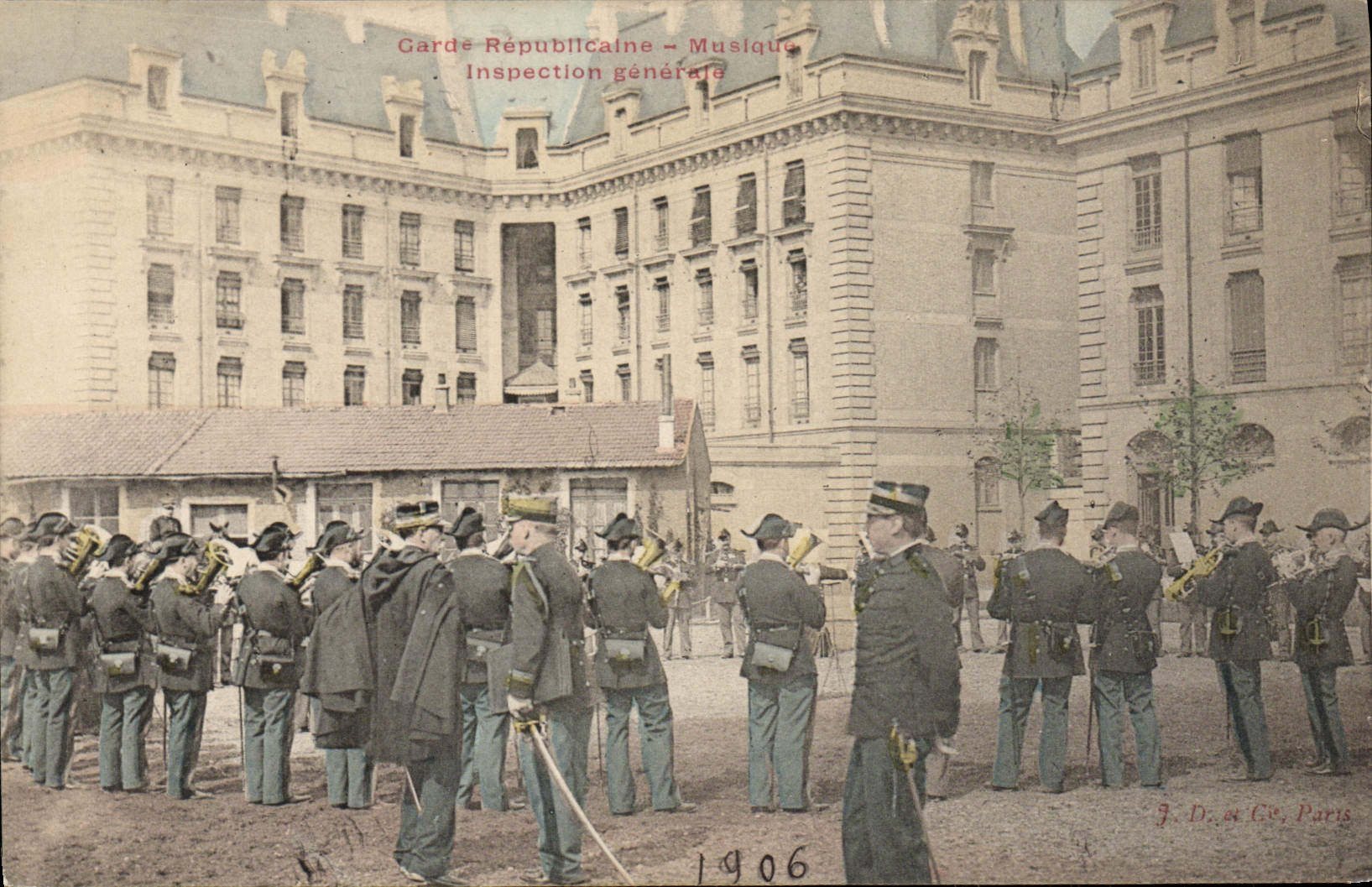 Guardia Repubblicana – Musica – Ispezione generale – J. D. et Cie, Parigi