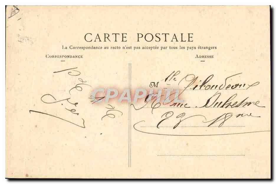 Republikeinse Garde — Eerewacht — CH. Debrogé — Achterkant