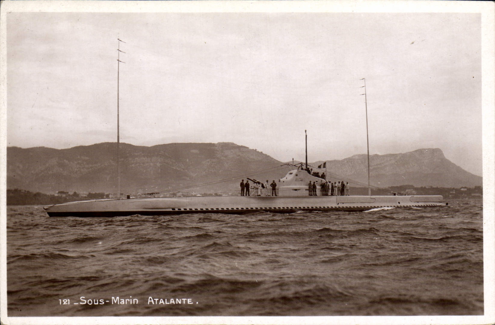 Sous-Marin Atalante — Édition Bouvet-Sourin, Toulon (Var)