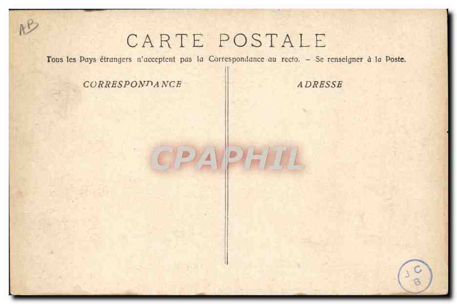 Sous-Marin naviguant en surface — A. Bougault, n° 426 — Verso