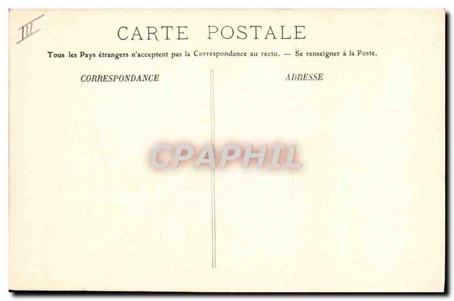 CPA Bateau de guerre Torpilleur de la defense mobile  — Verso