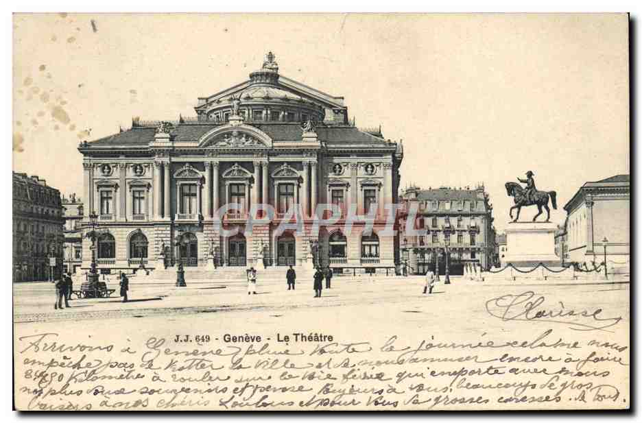 CPA Geneve Le theatre 