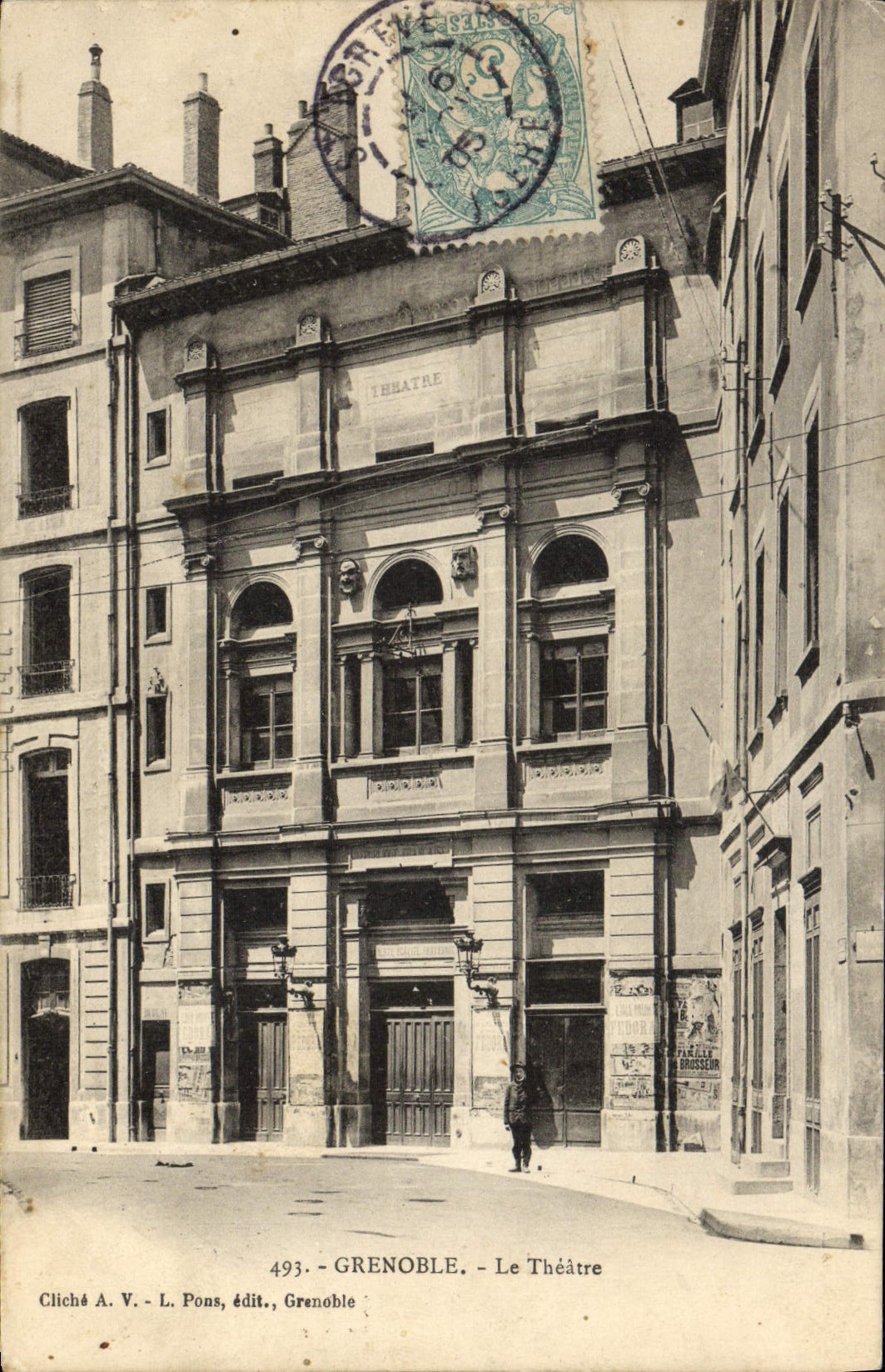 CPA Le theatre Grenoble 
